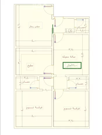 شقة للبيع في شارع مخطط بن لادن, حي الجامعة, مدينة جدة, منطقة مكة المكرمة صورة 2