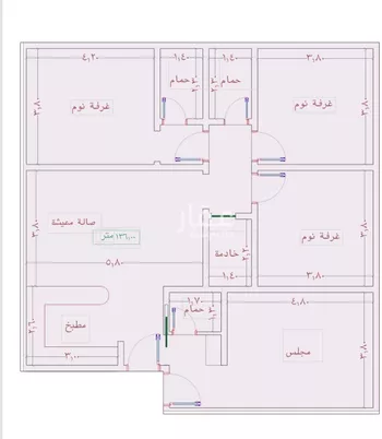 شقة للبيع في شارع السامر, حي الواحة, مدينة جدة, منطقة مكة المكرمة