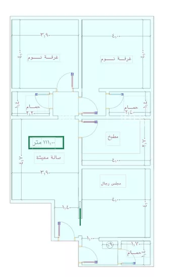 شقة للبيع في شارع مخطط بن لادن, حي الجامعة, مدينة جدة, منطقة مكة المكرمة صورة 3