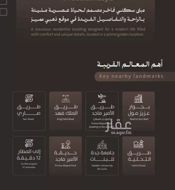 شقة للبيع في شارع صادق النجفي, حي الفيصلية, مدينة جدة, منطقة مكة المكرمة صورة 3