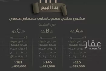 شقة للبيع في شارع ابن خرقان, حي السلامة, مدينة جدة, منطقة مكة المكرمة صورة 3