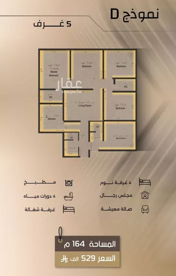شقة للبيع في شارع زيد بن قيس, حي الفيصلية, مدينة جدة, منطقة مكة المكرمة