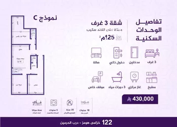 شقة للبيع في شارع احمد بن عيسى الرومي, حي الفيحاء, مدينة جدة, منطقة مكة المكرمة