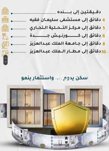 شقة للبيع في شارع عائشه ام المؤمنيين, حي الروضة, مدينة جدة, منطقة مكة المكرمة صورة 2