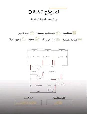 شقة للبيع في شارع الناصر بن الأحمر, حي الصفاء, مدينة جدة, منطقة مكة المكرمة صورة 2