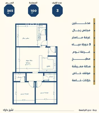 شقة للبيع في شارع ابن الشرف, حي الجامعة, مدينة جدة, منطقة مكة المكرمة