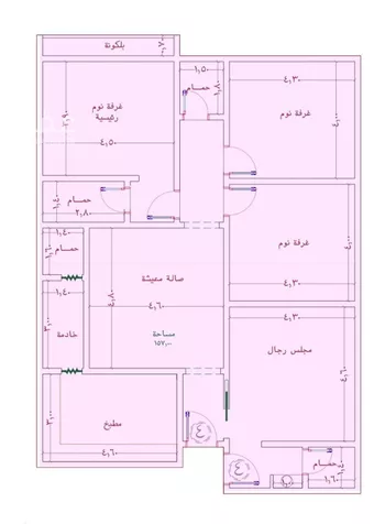 شقة للبيع في شارع الواحة, حي الواحة, مدينة جدة, منطقة مكة المكرمة صورة 3