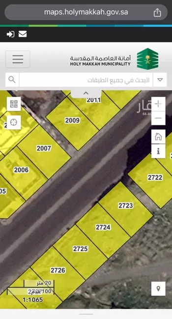 أرض للبيع في شارع الصعيدان, حي حارة الباب الجديد, مدينة مكه المكرمه, منطقة مكة المكرمة صورة 2
