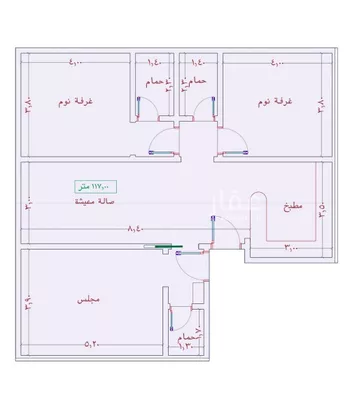 شقة للبيع في شارع السامر, حي الواحة, مدينة جدة, منطقة مكة المكرمة
