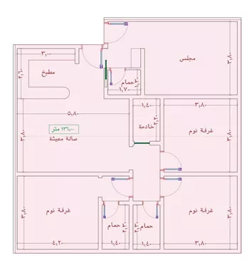 شقة للبيع في شارع السامر, حي الواحة, مدينة جدة, منطقة مكة المكرمة