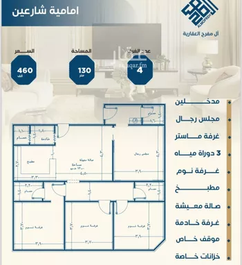 شقة للبيع في شارع ابن الشرف, حي الجامعة, مدينة جدة, منطقة مكة المكرمة صورة 3