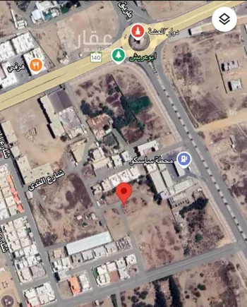 أرض للإيجار في شارع الندوة ، ابو عريش ، ابو عريش