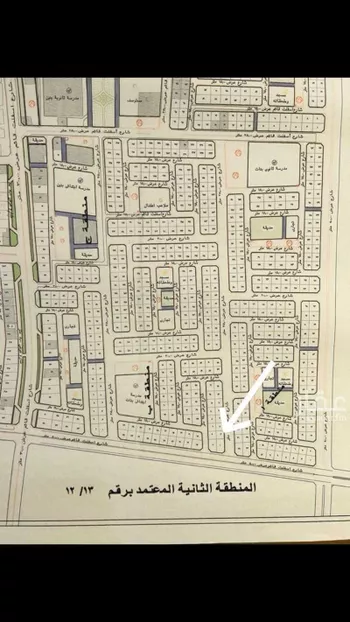 أرض للبيع في شارع حسين بن مروان ، حي الاندلس ، بقيق ، بقيق صورة 2