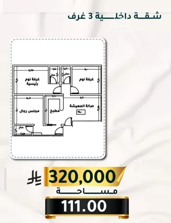 شقة للبيع في شارع الاسود, حي الثغر, مدينة جدة, منطقة مكة المكرمة