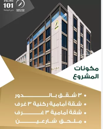 شقة للبيع في شارع عبدالرحمن الحلواني, حي الروضة, مدينة جدة, منطقة مكة المكرمة صورة 3