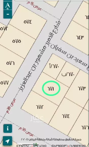 أرض للبيع في شارع 5154206, حي الملك عبدالله, مدينة المجمعه, منطقة الرياض