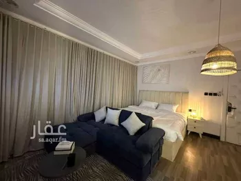 استديو مفروش للحجز في شارع رقم, الملقا, الرياض صورة 3