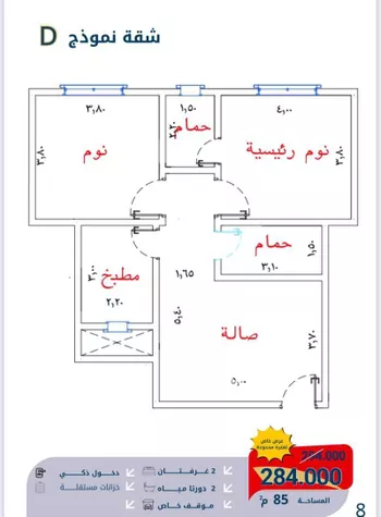 شقة للبيع في شارع غلبون بن الحسن, حي الصفاء, مدينة جدة, منطقة مكة المكرمة صورة 5