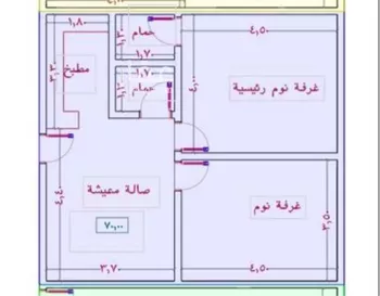شقة للبيع في شارع عبدربه بن حق, حي النزهة, مدينة جدة, منطقة مكة المكرمة صورة 2