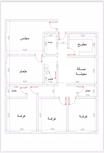 شقة للبيع في شارع محمد بن اسعد العظم, حي النزهة, مدينة جدة, منطقة مكة المكرمة صورة 2