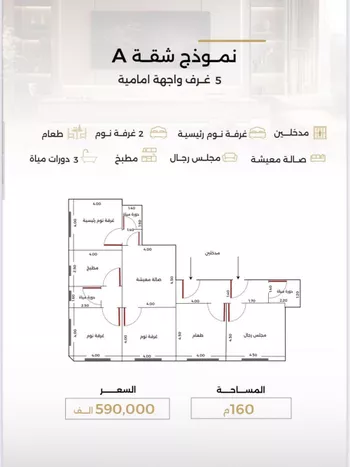 شقة للبيع في حي الصفاء, مدينة جدة, منطقة مكة المكرمة صورة 4