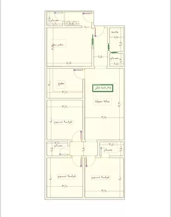 شقة للبيع في شارع ابن الشرف, حي الجامعة, مدينة جدة, منطقة مكة المكرمة صورة 3
