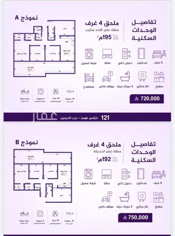 شقة للبيع في شارع احمد بن عيسى الرومي, حي الفيحاء, مدينة جدة, منطقة مكة المكرمة صورة 3