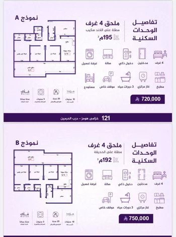 شقة للبيع في شارع عبدالله عمر نصيف, حي الفيحاء, مدينة جدة, منطقة مكة المكرمة صورة 5