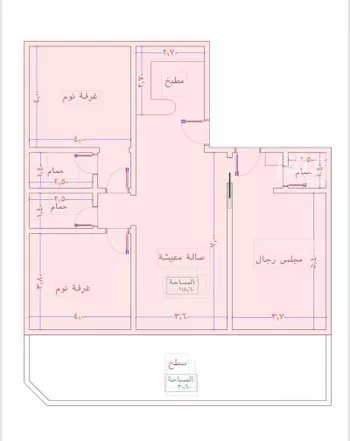 شقة للبيع في شارع وادي وتوب, حي النزهة, مدينة جدة, منطقة مكة المكرمة