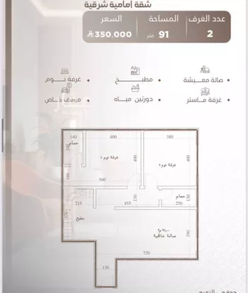 شقة للبيع في شارع اسحاق قاريء, حي النعيم, مدينة جدة, منطقة مكة المكرمة صورة 2