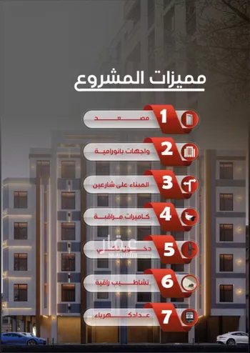 شقة للبيع في شارع ظيبان بن عماره, حي النزهة, مدينة جدة, منطقة مكة المكرمة صورة 4