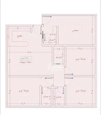 شقة للبيع في شارع ابن الوجيزي, حي الواحة, مدينة جدة, منطقة مكة المكرمة