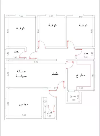 شقة للبيع في شارع طريق الملك فهد فرعي, حي النزهة, مدينة جدة, منطقة مكة المكرمة