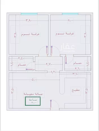 شقة للبيع في شارع الامير عبدالمجيد, حي الصواري, مدينة جدة, منطقة مكة المكرمة صورة 5