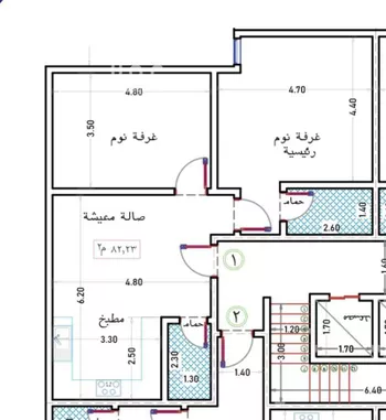 شقة للبيع في شارع الواحة, حي الواحة, مدينة جدة, منطقة مكة المكرمة صورة 2