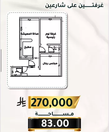 شقة للبيع في شارع الاسود, حي الثغر, مدينة جدة, منطقة مكة المكرمة صورة 5