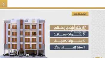 شقة للبيع في شارع احمد بن عيسي الغماري, حي الصواري, مدينة جدة, منطقة مكة المكرمة صورة 3