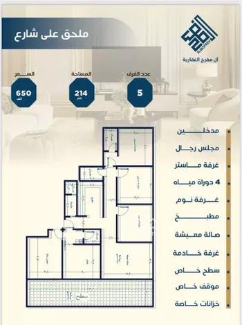 شقة للبيع في شارع ابن الشرف, حي الجامعة, مدينة جدة, منطقة مكة المكرمة