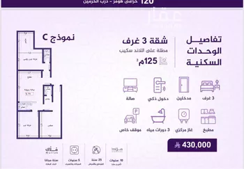 شقة للبيع في شارع احمد بن عيسى الرومي, حي الفيحاء, مدينة جدة, منطقة مكة المكرمة