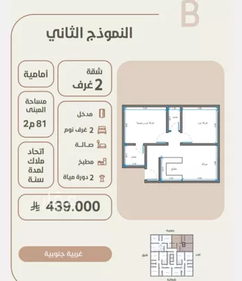 شقة للبيع في شارع احمد محمد السباعي, حي الروضة, مدينة جدة, منطقة مكة المكرمة صورة 2