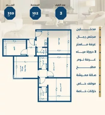 شقة للبيع في شارع ابن الشرف, حي الجامعة, مدينة جدة, منطقة مكة المكرمة صورة 2