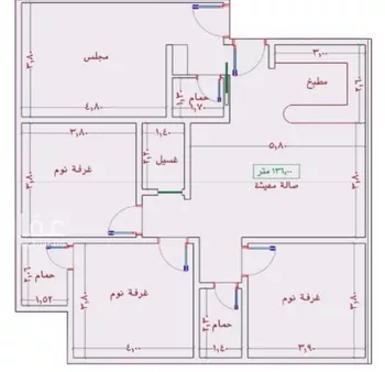 شقة للبيع في شارع السامر, حي الواحة, مدينة جدة, منطقة مكة المكرمة صورة 2