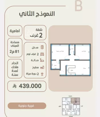 شقة للبيع في شارع احمد محمد السباعي, حي الروضة, مدينة جدة, منطقة مكة المكرمة صورة 2