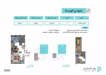شقة للبيع في شارع معاوية بن ابي سفيان, حي ظهرة البديعة, مدينة الرياض, منطقة الرياض صورة 3