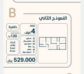 شقة للبيع في شارع حي النعيم, حي النعيم, مدينة جدة, منطقة مكة المكرمة صورة 4
