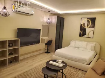 استديو مفروش للحجز في شارع ابن جديد ، حي المرسلات ، الرياض ، منطقة الرياض
