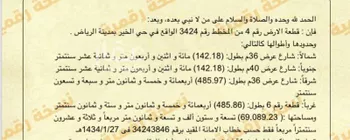 أرض للبيع في طريق الملك فهد, ملهم صورة 5