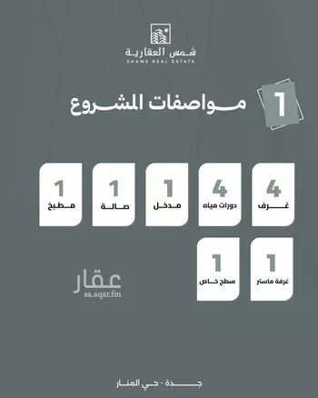 شقة للبيع في شارع المنار, حي المنار, مدينة جدة, منطقة مكة المكرمة صورة 2