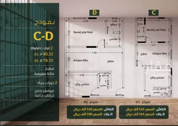 شقة للبيع في شارع ابو بهيه الغذاري, حي الزهراء, مدينة جدة, منطقة مكة المكرمة
