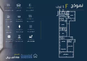 شقة للبيع في شارع صقر قريش, حي السلامة, مدينة جدة, منطقة مكة المكرمة